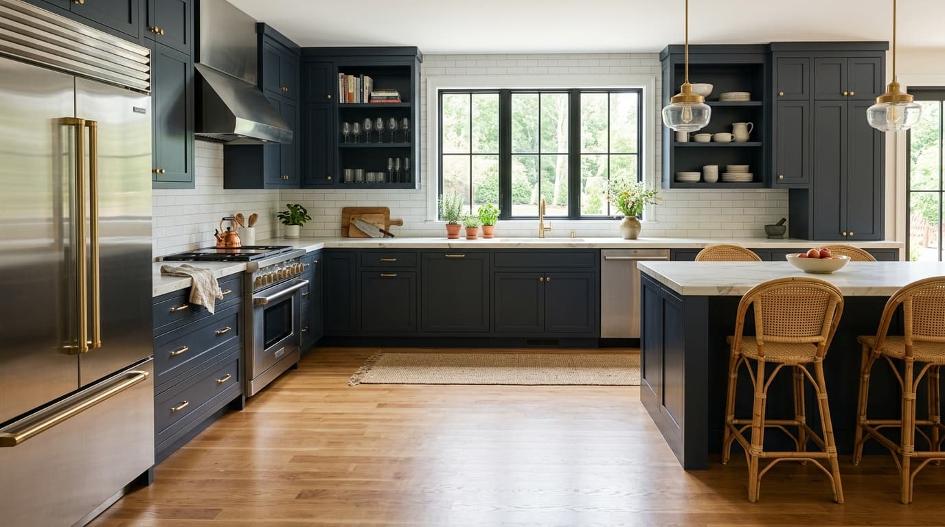 Modern kitchen interior
